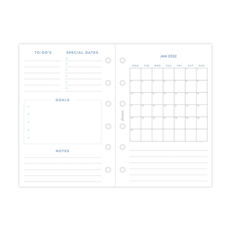 Filofax Pocket Garden Week to View Diary - 2022