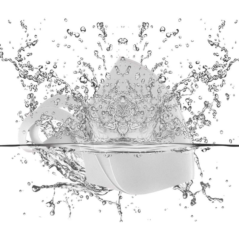 NUÜR 3 Pcs Reusable Face Mask, with Ear Loops, Breathable,