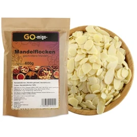0.6 kg Almond Flakes GOmigo 600 g