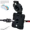 VORZOKISPL RV Waterproof Cable Pass Through Panel Mount for Starlink