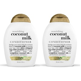 OGX Conditioner, Nourishing Coconut Milk, 13oz (Set of 2)