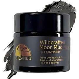 Schizandu Organics Mud Mask - Stimulating 100% Natural Facial Moor Mud Mask | 4 oz. Jar | Use Daily for Cleansing, Detoxification, Hydration, and Cellular Regeneration with Fulvic Acid