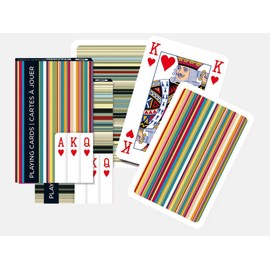 Piatnik 1611 - Spielkarten Stripes - Singledeck