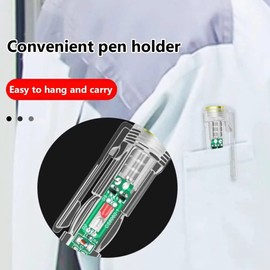6Pack Voltage Tester, AC Voltage Detector Pen,70-250V Circuit Tester Electric Screwdriver Induction Voltage Detector Pen