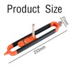 Mystiqut 4Pcs Durable Adjustable Scribe Tool Profile Gauge Tool Scribing