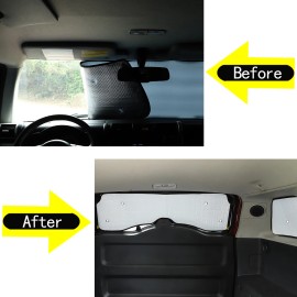 momocar Car Full Window Sunshade Cover Shades Sun Visor Block Cover For FJ Cruiser 07-14