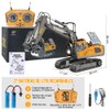 Nasjac Juguetes de Excavadora Remote Control Niños, 11/9 Canales Vehículo