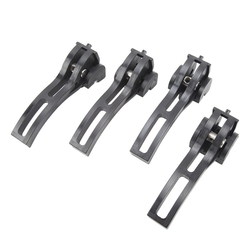 4Pcs Trifold Tonneau Cover Hard Or Soft Folding Clamp Cover