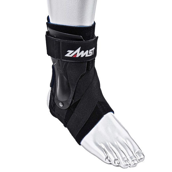Zamst Ankle Brace Support Stabilizer: A2-DX Mens & Womens Sports Brace for Basketball, Soccer, Volleyball, Football & Baseball,Black,Right,Medium
