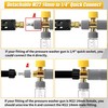 Tool Daily Foam Cannon Dual Connector, Mini Foam Cannon for