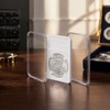 Commemorative Coin Slab Holder for Display and Protection - Transparent
