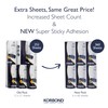 Korbond Lint Roller Refills 6 Pack - 360 Sheets Lint