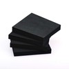 ZCZN Black Sticky Notes,3 x 3 in,100 Sheets/Pad,4 Pads/Pack