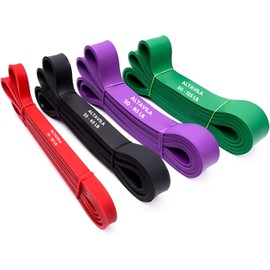 Altavila Resistance Bands for Working Out – Strength and Mobility Pull Up Assistance Bands Set for Women, Men – Heavy, Thick & Long Exercise Resistance Training Band -Legs Glutes Workout