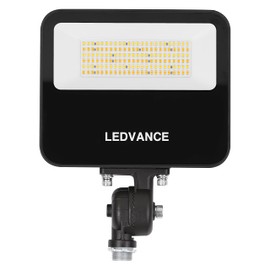 LEDVANCE Dual Selectable Flood LED Light, 15/25/30W, 3 CCT Select 3000/4000/5000K, Dimmable, 2250/3700/4500 LMS, Photocell - 1 Pack (63860)