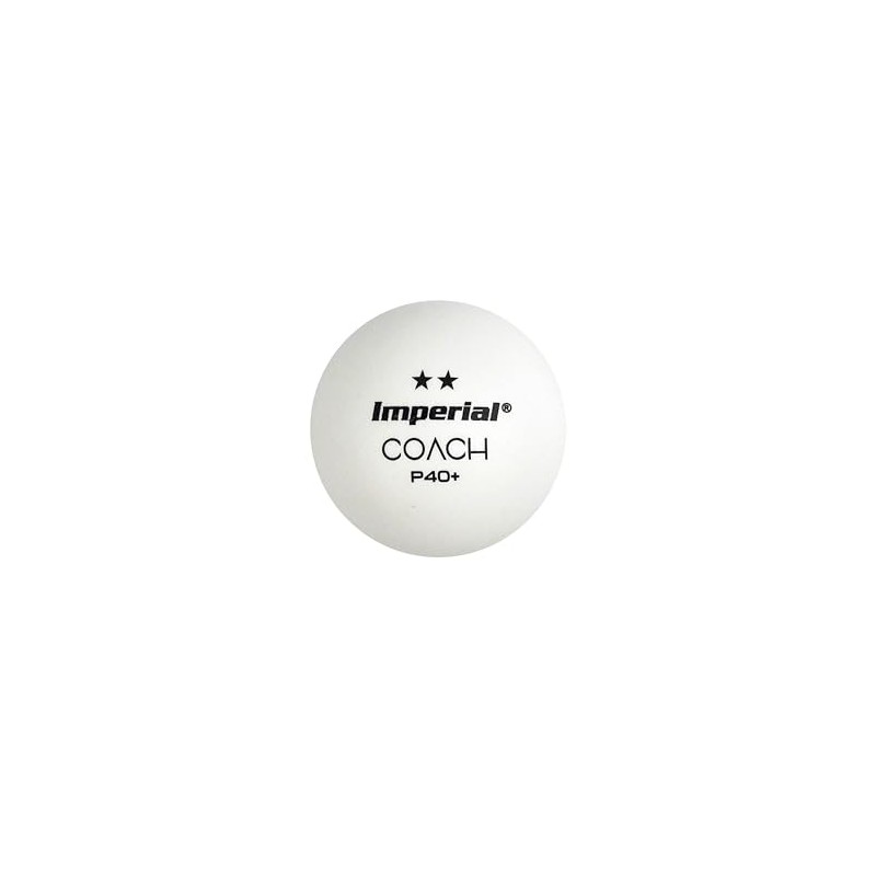 Imperial Coach P40+ 2-Star Table Tennis Ball | Plastic Ball