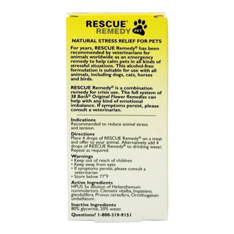 Bach Pet Natural Stress Relief