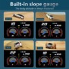 Car HUD Display OBD2 GPS Mode with Inclinometer Compass Speed
