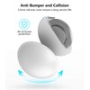 4 Packs Shower Curtain Weights, Magnetic Silicone Wrapped Heavy Duty