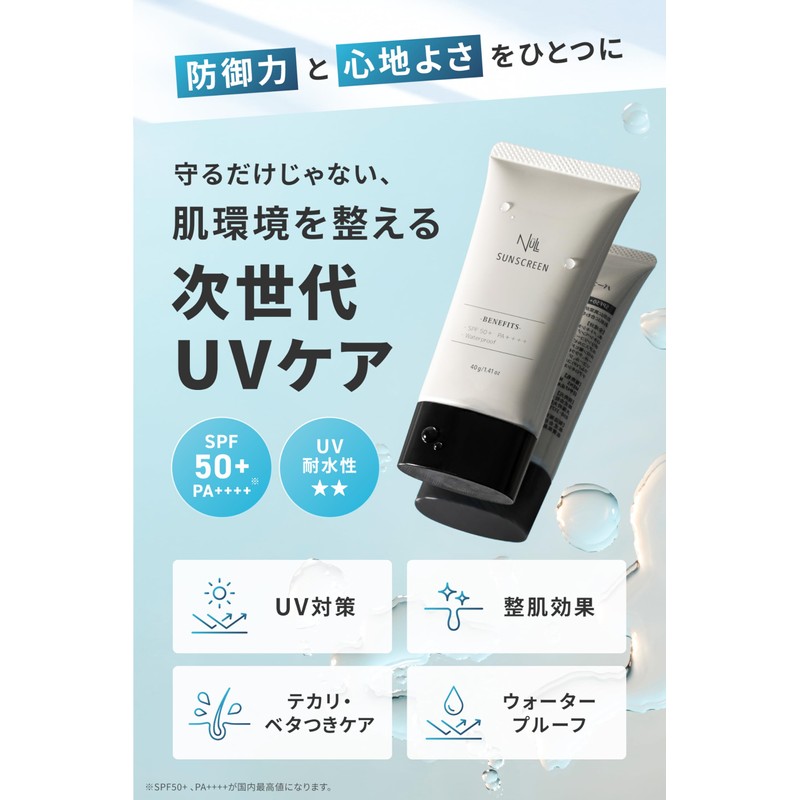 Men's Waterproof Face Full Body Sunscreen No Whitening