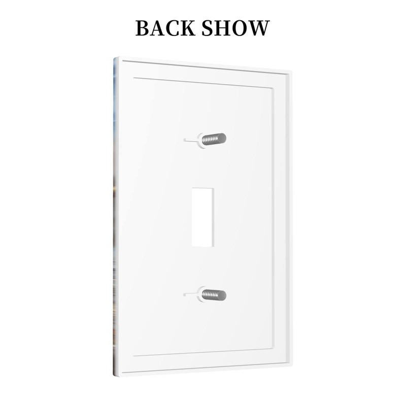 Spshian Single Toggle Light Switch Cover Hunting Flying Wild Ducks