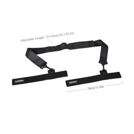 Fishing Rod Tackle Straps Belt Fishing Rod Pole Carry Strap Sling Band Adjustable Shoulder Belt Travel Tackle Fishing Rod Carrier Straps