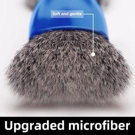 Jerbor 2Pack Double Head Brush for Clean, 2 in 1 Duster for Detailing Interior, Air Vents Dashboard Screen Clean Brush