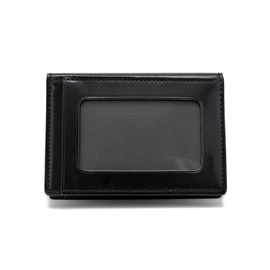 Prairie Natural Cordovan Periodic Wallet, Black
