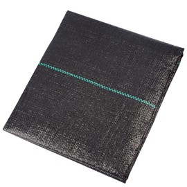 GRASSCLUB Weed Barrier Fabric, Garden Landscape Weed Blocker Woven Fabric Heavy Duty Ground Cover Mat (1)