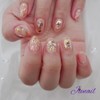  Autumn handmade nail tips ✨ - Short ballerina /