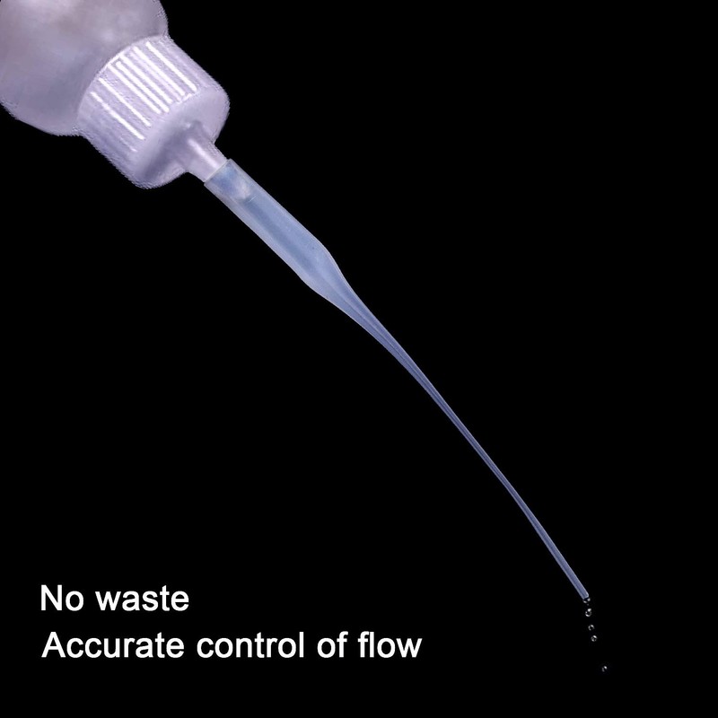 PAGOW Glue Micro Tips, 100 PCS Precision Micro-Tips, Glue Extender