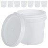 AKOLAFE 8 Pack Small Paint Bucket for Painting 1 Quart