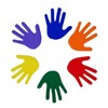 Dawoori Hand-shaped Non-slip PE Markers (12-Pack) Sports Equipment