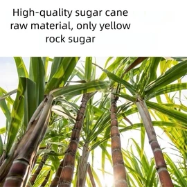 MOORCHOCO Yellow Rock Sugar for Pho, Medium-Sized (Large particles 10.58oz)