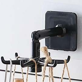 Attachable 6-foot multipurpose hanging stand for home decoration, interior living space utilization, home accessories, and organization of household items kitchen white 2ea