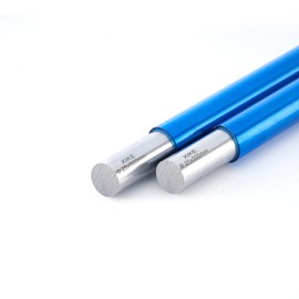 XiKe 2PCS 25mm x 500mm Steel Rod Case Hardened Chrome Plated Linear Motion Rods Linear Rail Rod Shaft - Metric H8 Tolerance