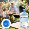 Jucoan 100 Pack Water Bottle Caps, 55mm 3&5 Gallon Non