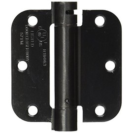 Deltana DSH35R515A Single Action Steel 3 1/2-Inch x 3 1/2-Inch x 5/8-Inch Spring Hinge