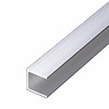 SUS Aluminum Channel, 0.8 x 0.8 inches (20 x 20