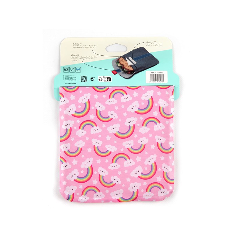 TATAY Reusable Sandwich Bag, Ideal for food storage, Adaptable, Easy