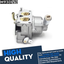 LA150, X130R, X140, X165, Z235, Z245, Z255, Z425 Lawn Tractor Carburetor Replacement For John Deere V-Twin Intek Engine