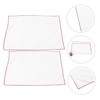 PACKOVE 2pcs Microfiber Polishing Cloth for Glassware Lint Cleaning Towel