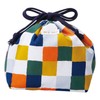 Marushin 796520 Lunch Bag, Gusseted Drawstring Sou/Sou, Everyday