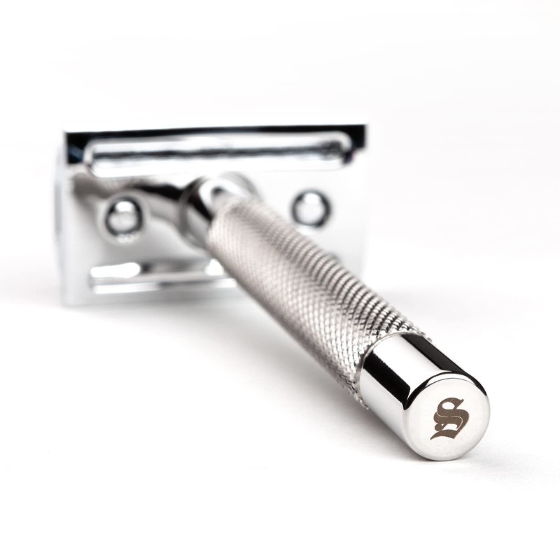 Störtebekker® Solingen Premium Safety Razor with Steel Handle – Includes