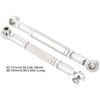 8Pcs Upgrade Metal Pull Rod Steering Pull Rod for WPL/MN/Feiyu