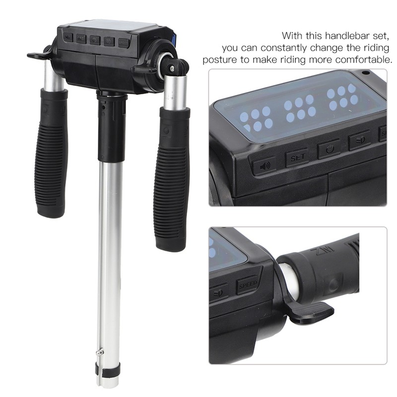 Universal Accessory Aluminium Alloy Complete Set of Handlebar for KUGOO