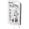 Faringdon 5cm Metal Garlic Press With Cherry Destoner