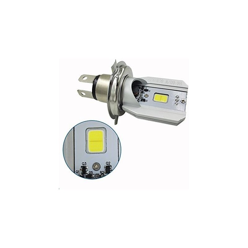 G-Parts Ultra Compact Easy Installation LED Headlight H4Hi/Lo 12V 12W