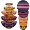 10 Pack Cloth Bowl Covers for Bread Rising - 5