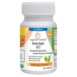 Green Apple 10:1 Extract - 60 Vegan Capsules - 500mg